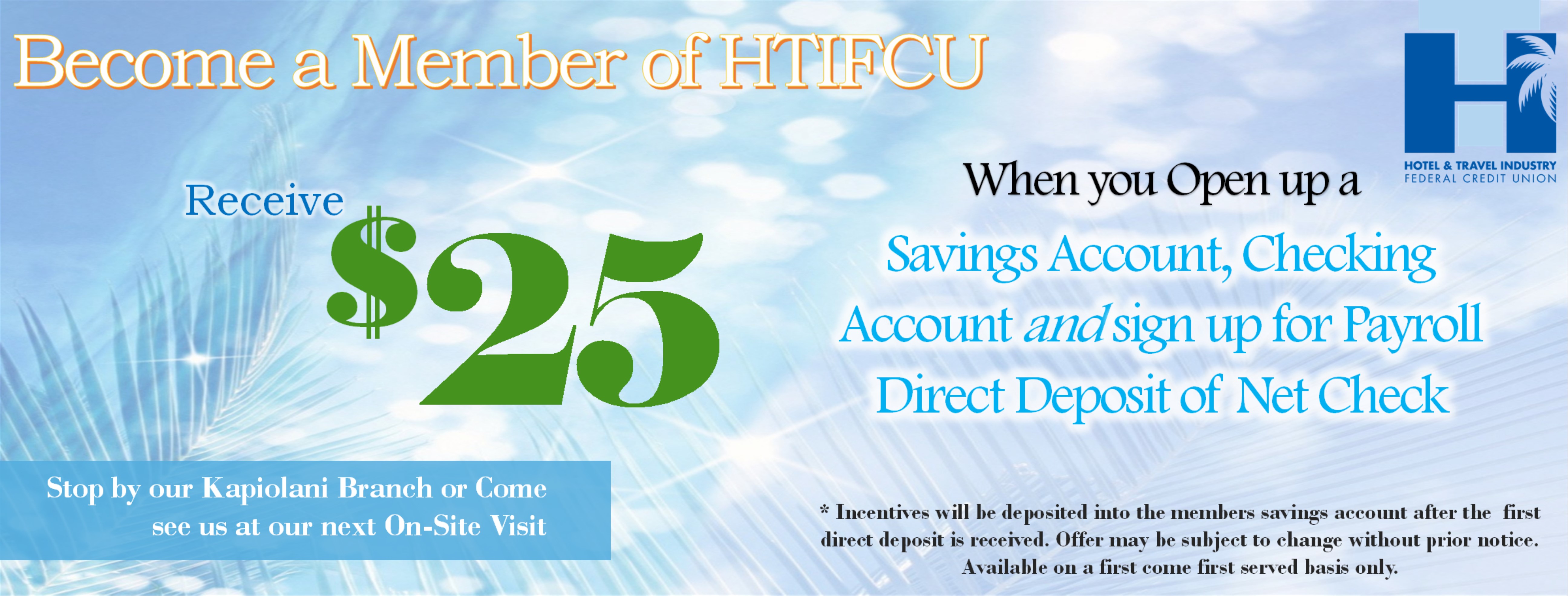 Special Offers Hotel & Travel Industry Federal Credit Union